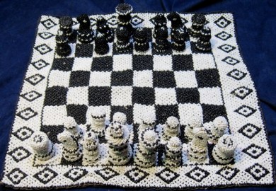 AJEDREZ Artesanal Cuentas